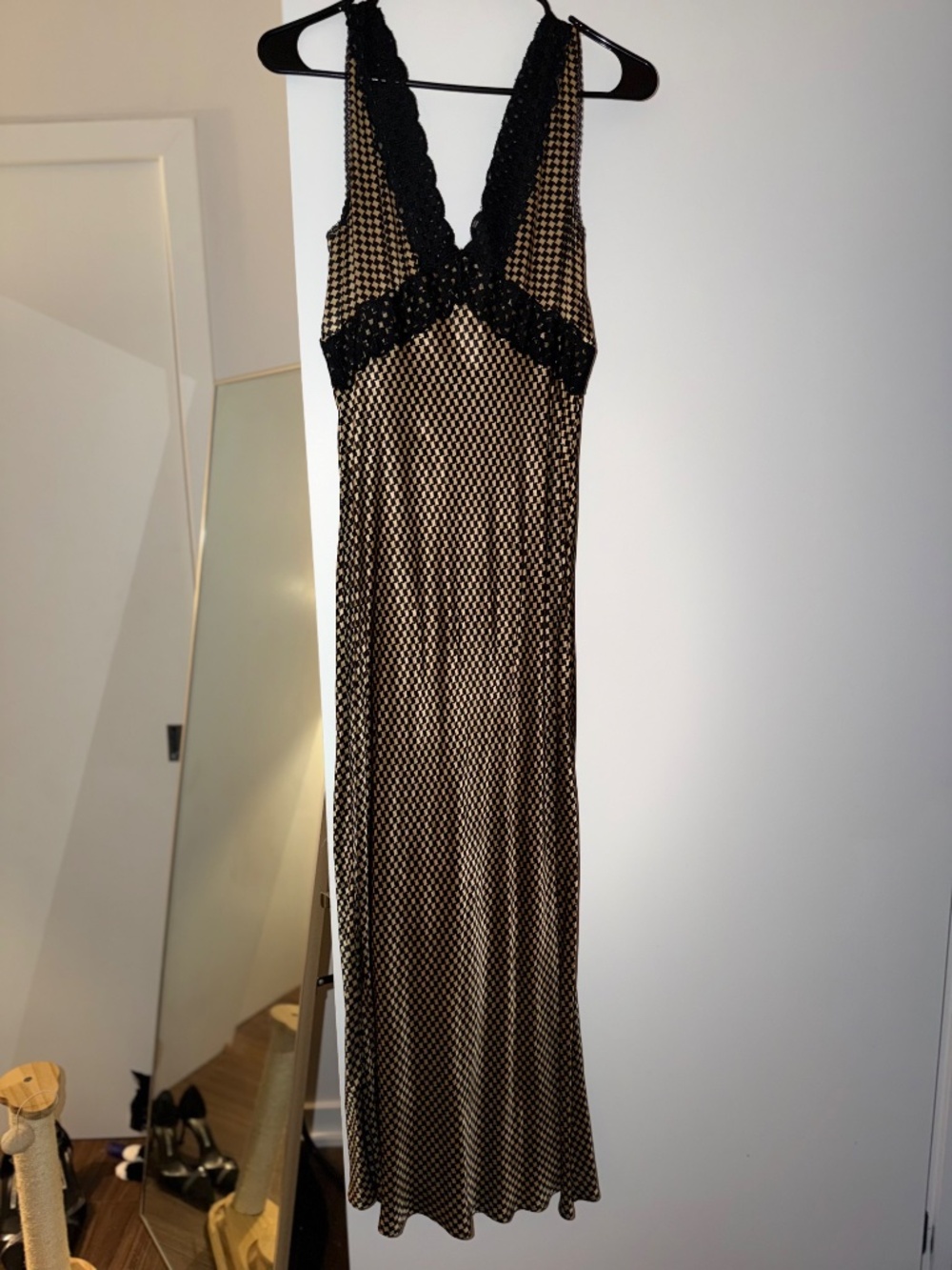 Rails Simona Dress - Houndstooth Gold - Picture 4 of 4